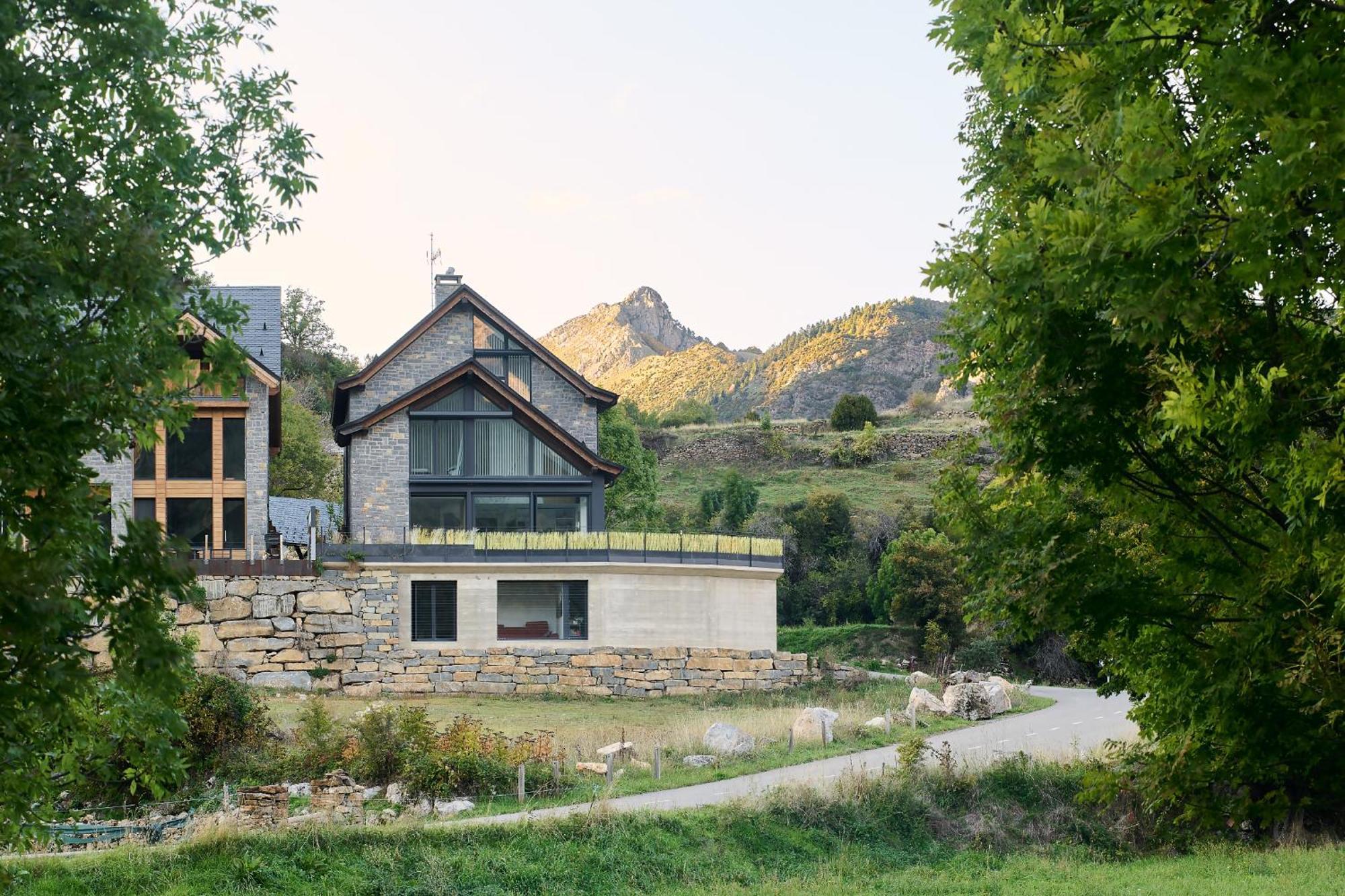 Casa De La Paz En El Valle De Tena Sandiniés Exterior foto