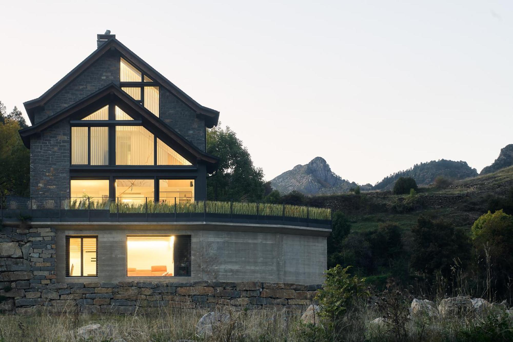 Casa De La Paz En El Valle De Tena Sandiniés Exterior foto